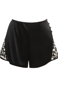 Pyjama Pants & Shorts | Ready To Wear>Prelude Les Nuits Folles Shorts in Black LesNuitsFolles
