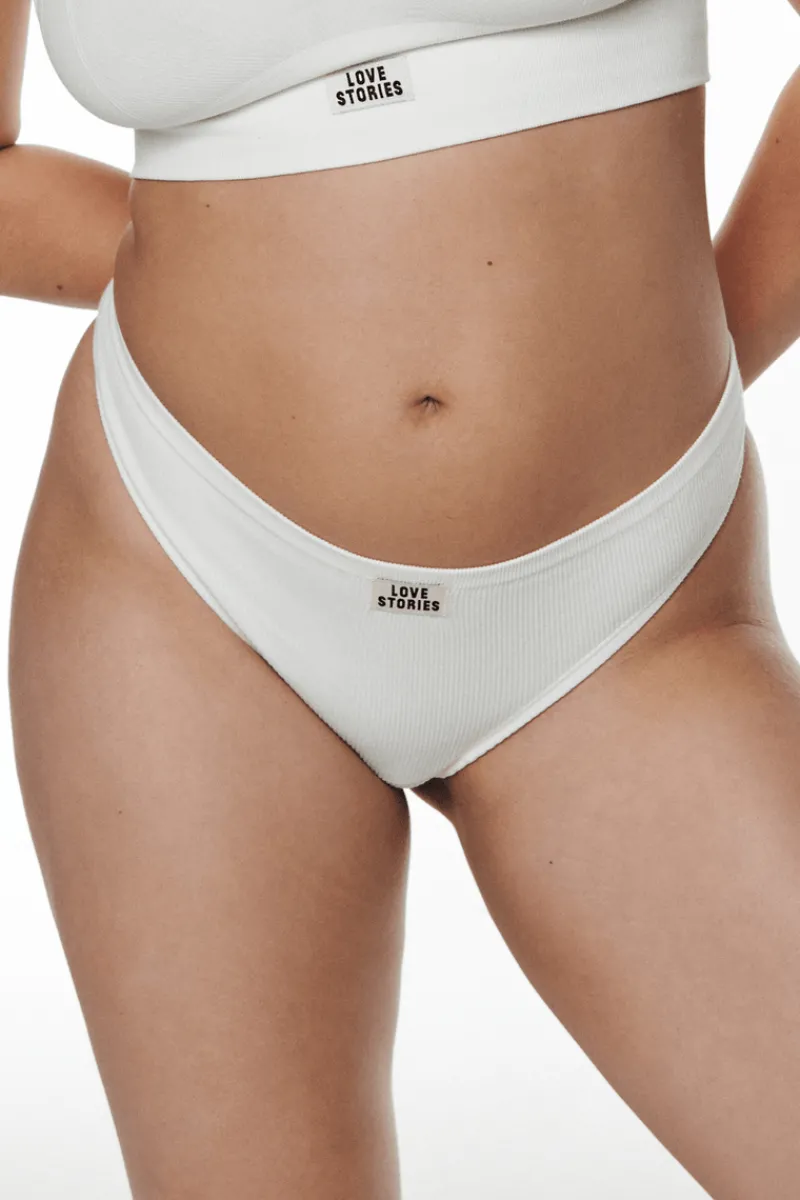 £30 And Under | Bridal & Honeymoon Lingerie>Love Stories Lima Thong Off White
