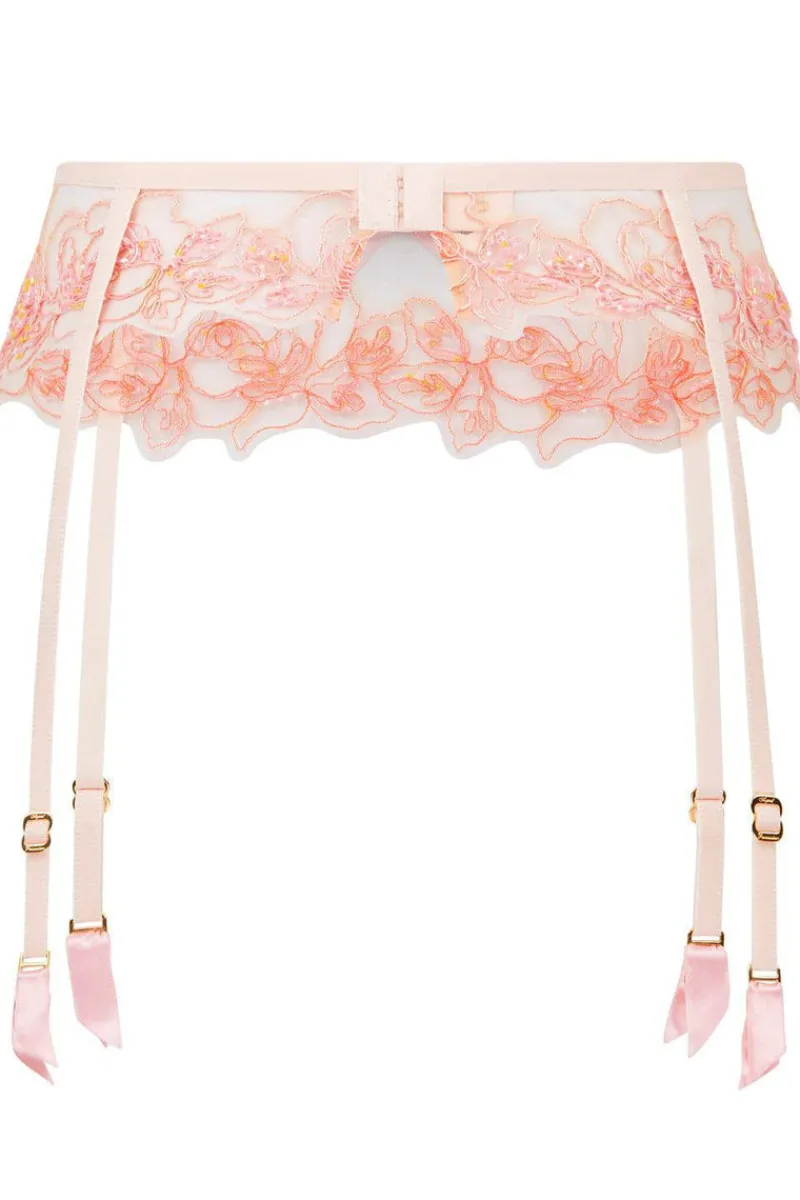 Suspender Belts | Suspender Belts>Agent Provocateur Lindie Suspender Belt Baby Pink, Size 4 (UK 12)