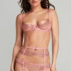 Suspender Belts | Suspender Belts>Agent Provocateur Lindie Suspender Belt Dusky Pink