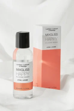 Pleasure | £30 And Under>MIXGLISS Litchi Silicone-Based Lubricant & Massage Fluid 50ml