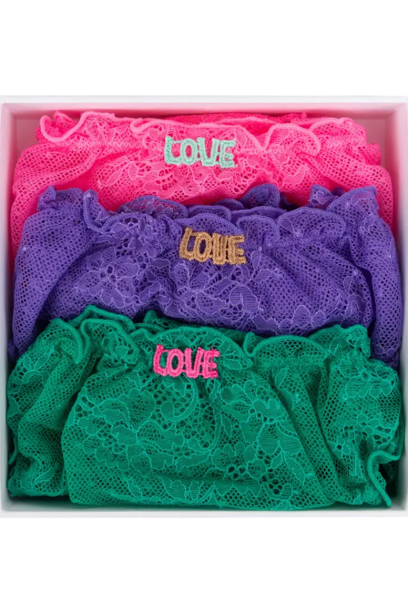 3 Piece Lingerie Sets | Briefs>Love Stories Lola 3 Pack Weekend Briefs LolaMulti