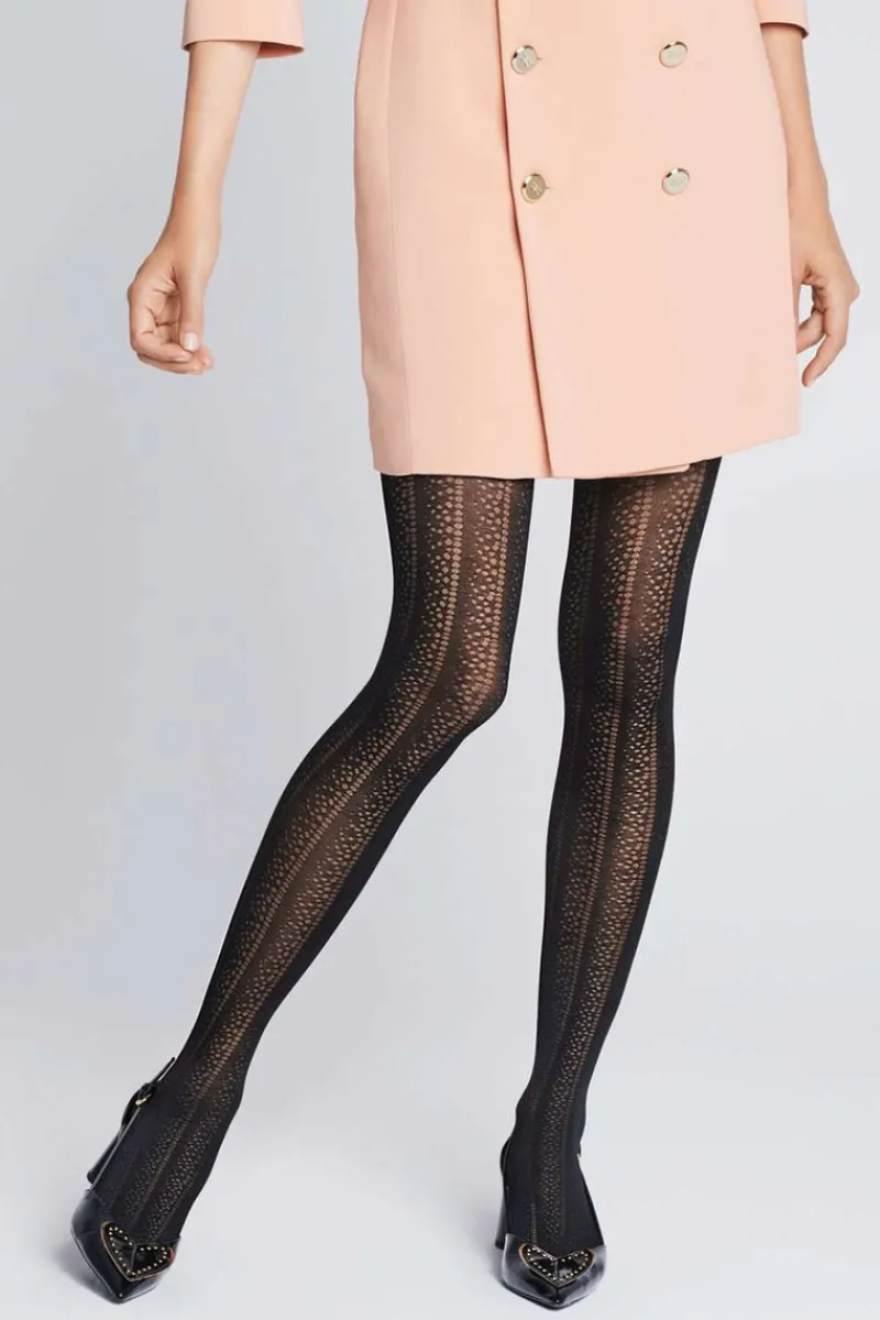 Black Tights | Patterned Tights>FiORE Lollo Tights 30 Denier Black