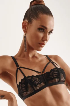 Sexy Lingerie | Sheer Lingerie>Bracli London Bra Black