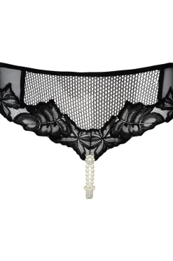 Sexy Lingerie | Sheer Lingerie>Bracli London Daisy Brief Black