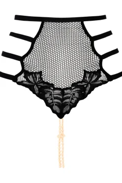 Sexy Lingerie | Sheer Lingerie>Bracli London High Waist Brief Black