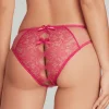 Crotchless Lingerie | Sheer Lingerie>Agent Provocateur Lorna Lace Ouvert Fuchsia, Size 2 (UK 8)