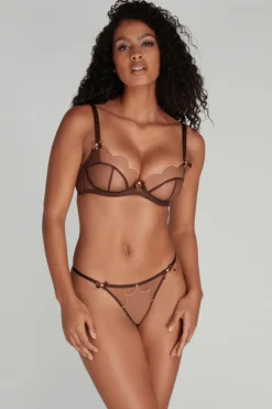 Sheer Lingerie | Plunge Bras><noscript><img width=