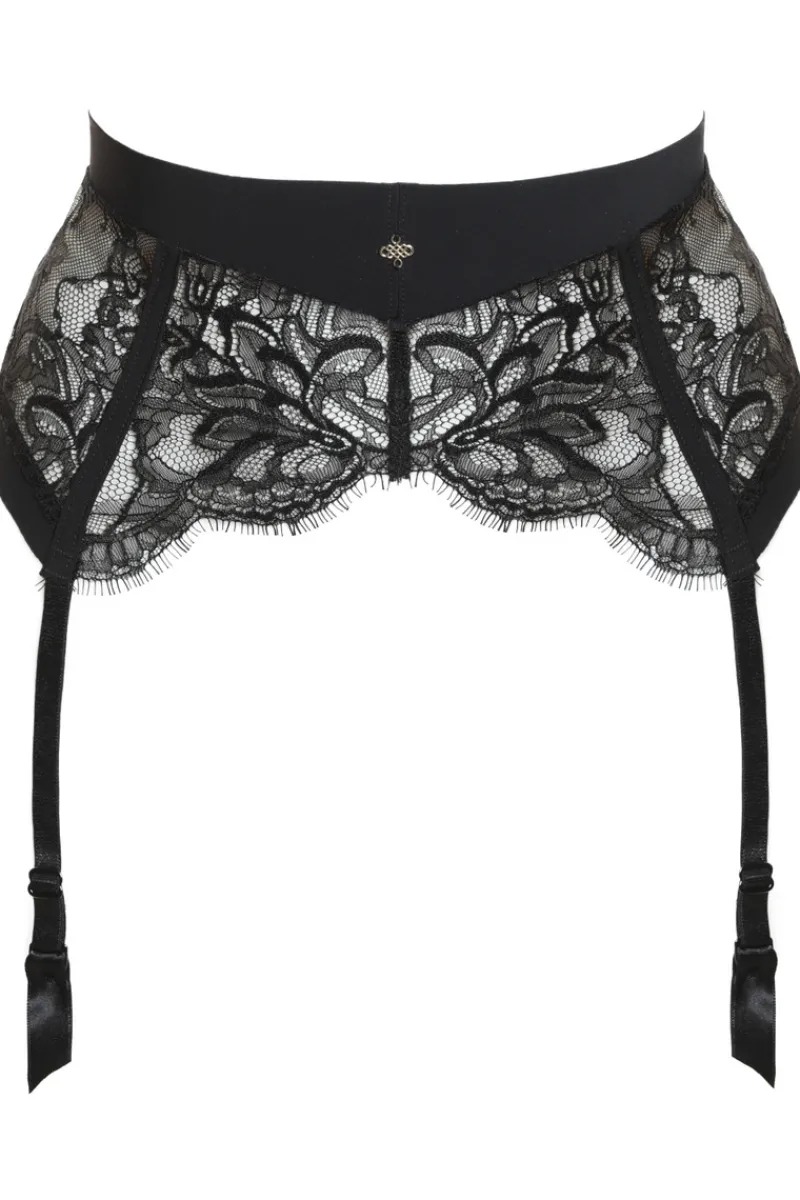 Suspender Belts | Suspender Belts>Prelude Love Glows Suspender Black