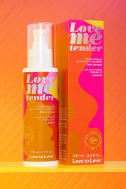 Pleasure | £30 And Under>Love to Love Love Me Tender Warming Massage Oil Coconut 100ml