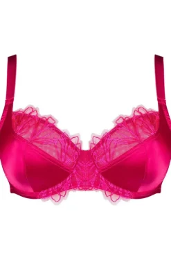 £30 And Under | Underwired Bras>Jolidon Love Supreme Underwired Bra in Fuchsia