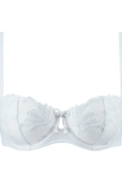 Bridal & Honeymoon Lingerie | Sexy Lingerie>Aubade Lovessence Half Cup Bra White