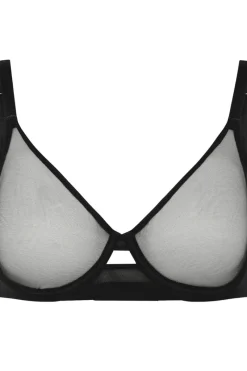 Sheer Lingerie>Agent Provocateur Lucky Underwired Bra Black