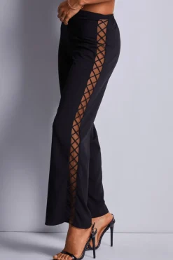 Pyjama Pants & Shorts | Sexy Lingerie>Aubade Made For Heaven Trousers Black
