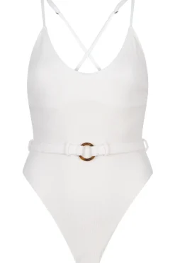 Swimsuits>Love Stories Madison Swimsuit OffWhite
