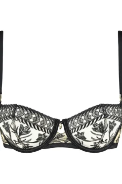 Sexy Lingerie | Luxury French Lingerie>Aubade Magnetic Spell Half Cup Bra Mystere