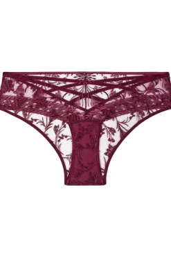 Red Lingerie | Sexy Lingerie>Aubade Magnetic Spell Hipster CrimsonRed