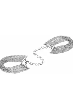 Restraints, Cuffs & Gloves | Pleasure>Bijoux Indiscrets Magnifique Handcuffs Silver