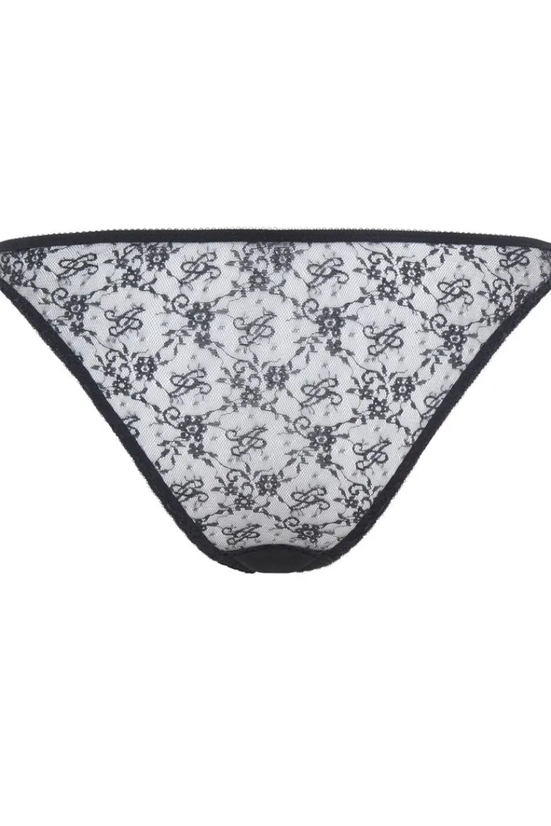 £30 And Under | Briefs>Agent Provocateur Malorey Brief, Size 6 (UK 16) Black