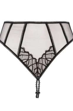 Sexy Lingerie | Sheer Lingerie>Bracli Manhattan Daisy High Waist Brief Black