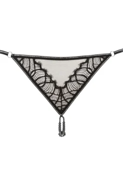 Sexy Lingerie | Sheer Lingerie>Bracli Manhattan G-String Black