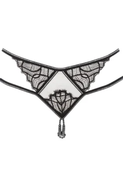 Sexy Lingerie | Sheer Lingerie>Bracli Manhattan Panty Black