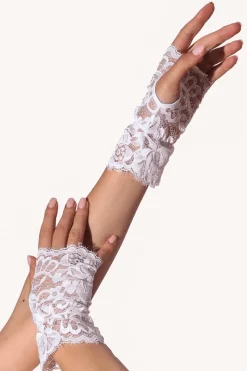 Restraints, Cuffs & Gloves | £30 And Under>Prelude Marlene Gloves, Size L-XL White
