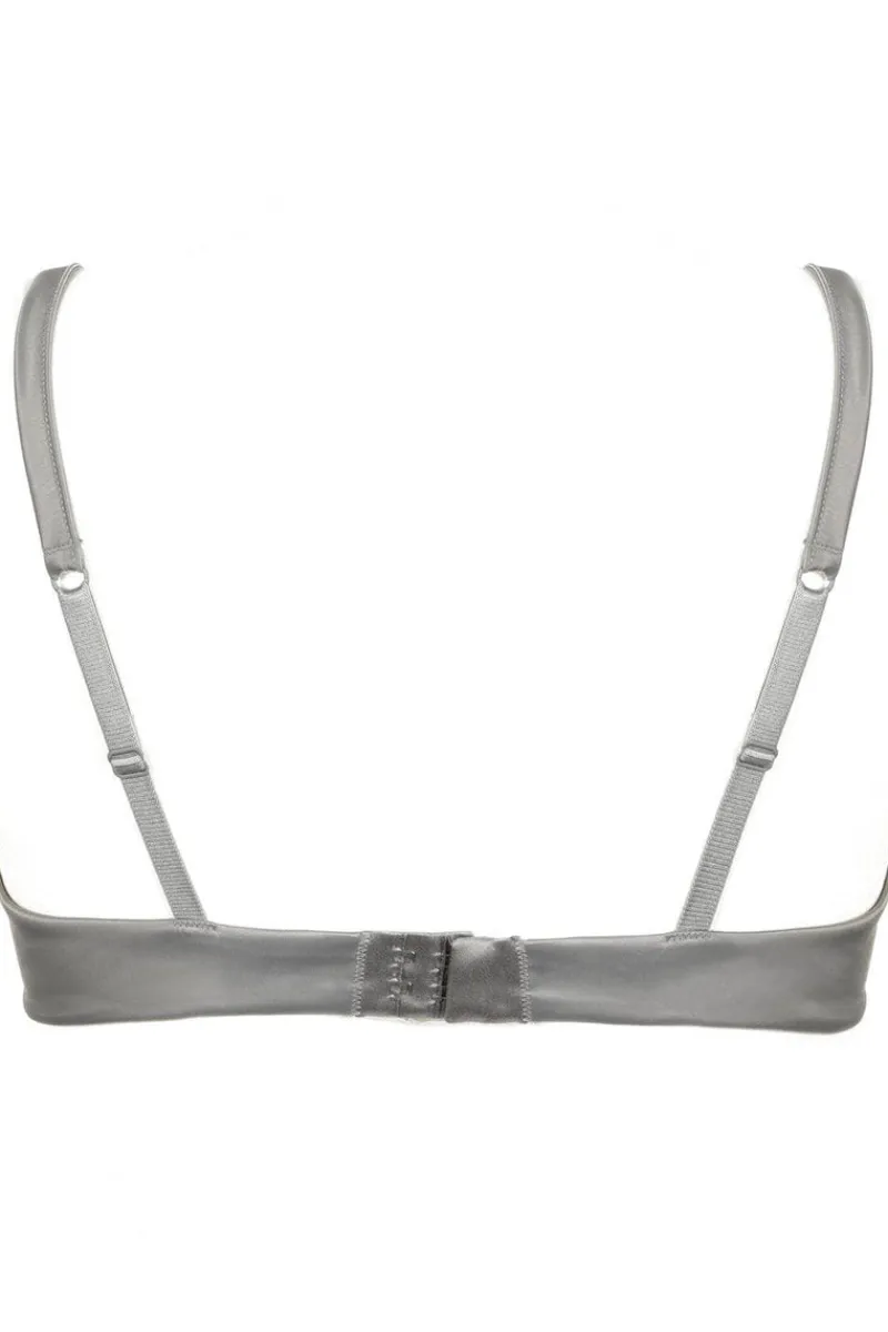 £30 And Under | Balconette Bras & Demi Bras>Prelude Marlene Underwired Bra with Swarovski Crystals in Grey