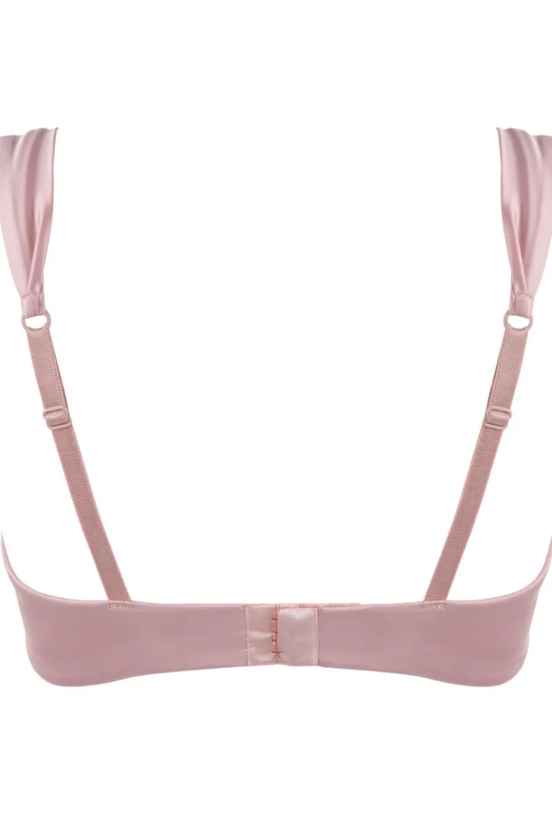 Underwired Bras>Prelude Marlene Underwired Bra with Swarovski Crystals in Pink