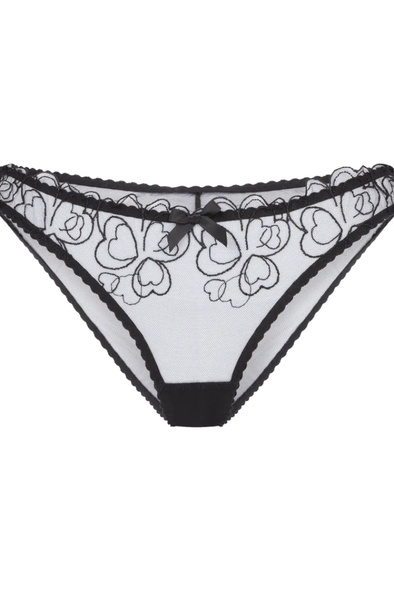 £30 And Under | Sheer Lingerie>Agent Provocateur Maysie Brief, Size 6 (UK 16) Black