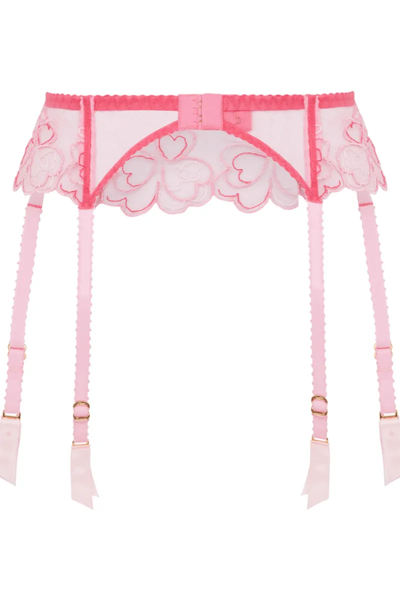 Suspender Belts | Suspender Belts>Agent Provocateur Maysie Suspender Fuchsia/BabyPink
