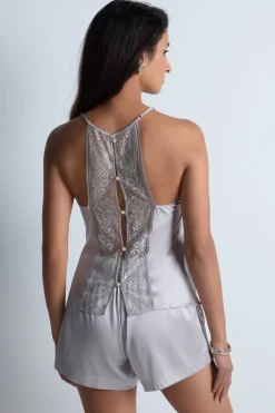 Silk Nightwear | Pyjama Tops><noscript><img width=