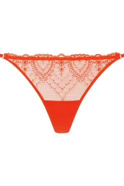 £30 And Under | Thongs & G-strings>Mey Mysterious Thong CarnelianOrange