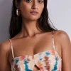 Sexy Lingerie | Luxury French Lingerie>Aubade Mystic Soul Moulded Bandeau Bikini Top Seashell
