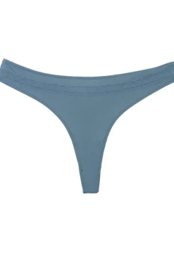 £30 And Under | Thongs & G-strings>Else Nano Thong in Blue, Size XS (UK 6)