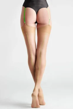 Nylon Stockings | Seamed Stockings><noscript><img width=