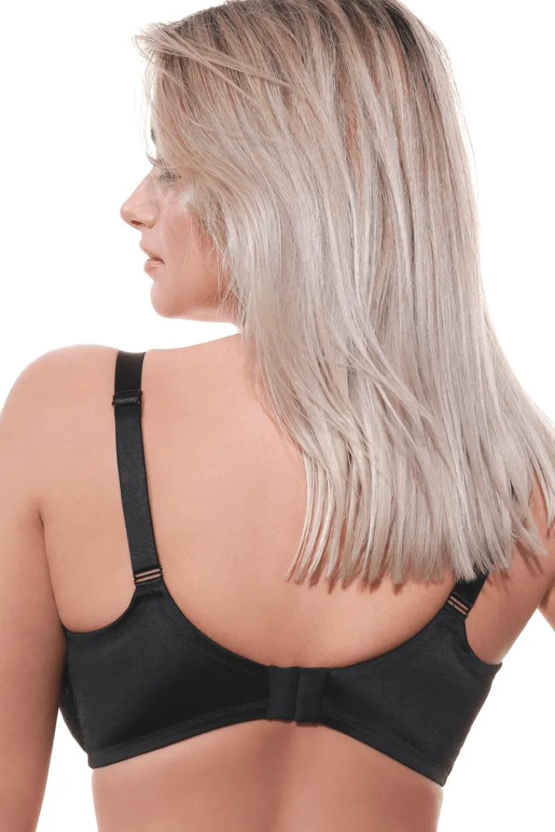 £30 And Under | Underwired Bras>Jolidon New Sensation Underwired Bra (D+ sizing) Black