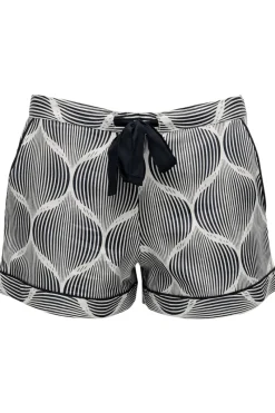Pyjama Pants & Shorts | £30 And Under>Cyberjammies Nicole Geo Print Shorts CreamMix