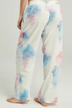 Pyjama Pants & Shorts | Ready To Wear>Nudea Organic Cotton PJ Trousers in Watercolour