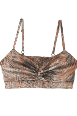 Silk Nightwear | Wireless Bras>Else Palm Springs Silk Bralette, Size S (UK 8-10) Multi