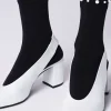 £30 And Under>FiORE Perla Socks 60 Denier Black
