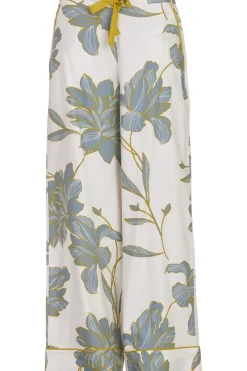 Pyjama Pants & Shorts | £30 And Under>Cyberjammies Piper Floral Print Pyjama Bottom, Size UK 8 White