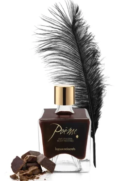 Pleasure | £30 And Under>Bijoux Indiscrets Poème Edible Body Paint Dark Chocolate