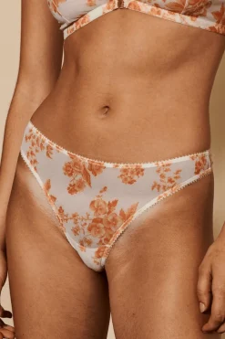 £30 And Under | Thongs & G-strings>Underprotection Rania Thong Orange