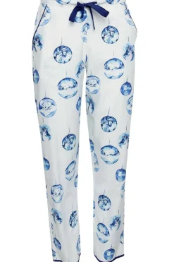 Pyjama Pants & Shorts | £30 And Under>Cyberjammies Riley Bauble Print Pyjama Pants, Size UK 14 Multi