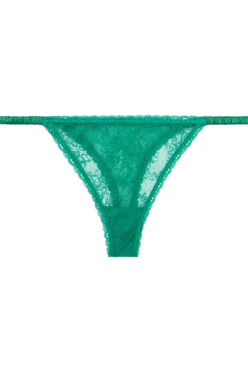Thongs & G-strings>Love Stories Roomie Tanga Thong Green
