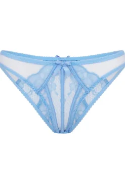 Sheer Lingerie | Briefs>Agent Provocateur Rozlyn Brief, Size 2 (UK 8) CornflowerBlue