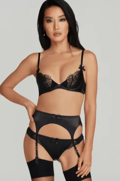Suspender Belts | Suspender Belts>Agent Provocateur Ryan Suspender, Size 5 (UK 14) Black