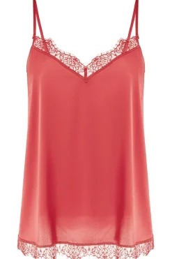 Pyjama Tops | Mother's Day>Simone Pérèle Satin Secrets Camisole Quartz Pink