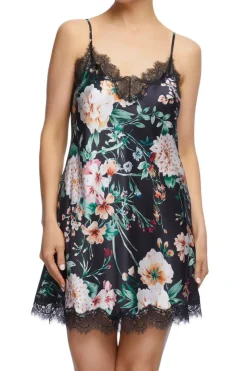Silk Nightwear | Nighties, Babydolls & Chemises>Sainted Sisters Scarlett Silk Chemise, Size XL (UK 16) MayEvelyn